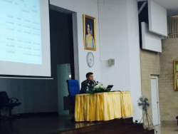 พ.ต.อ.วิธิวัฒน์ ศรีทองจ้อย พบปะพนักงานสอบสวน อบรมหลักสูตรผู้ชำนาญการรุ่น 34 ประจำปีงบประมาณ 2558