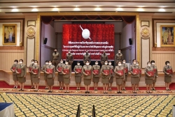 พิธีมอบประกาศเกียรติคุณเพื่อตอบแทนผลงานให้พนักงานสอบสวนหญิง